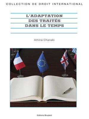 cover image of L'adaptation des traités dans le temps